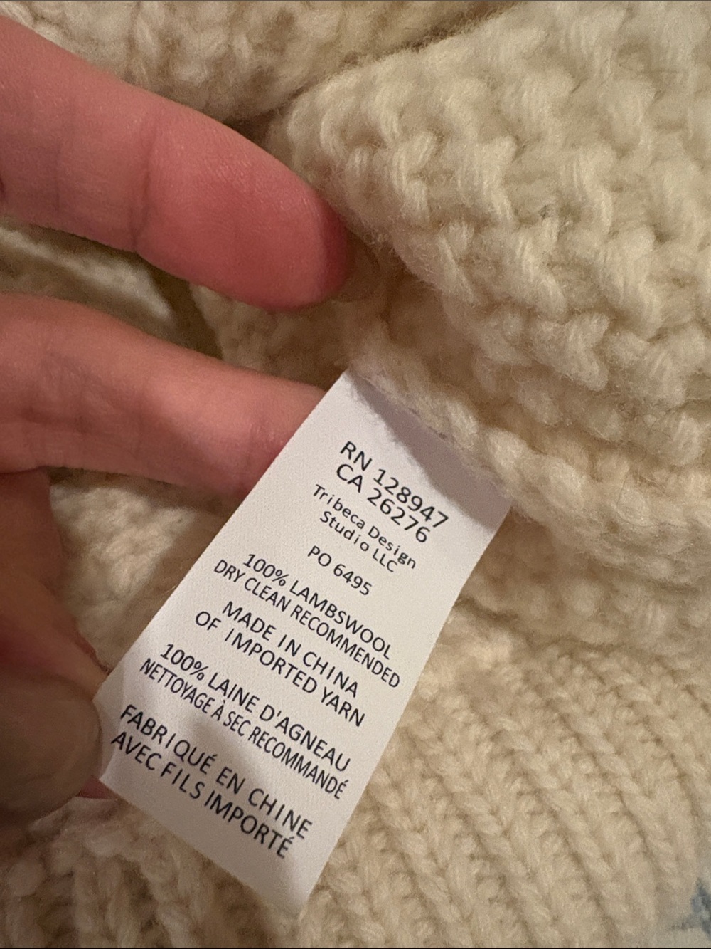 Nili Lotan Coras Cream Cable Knit Crewneck Sweater - Picture 7 of 10